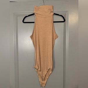 Mock neck body suit, size small